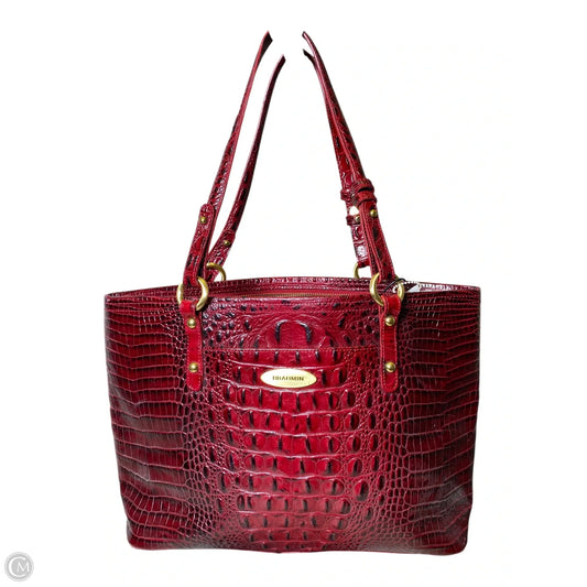 Handbag Designer By Brahmin, Size: Large