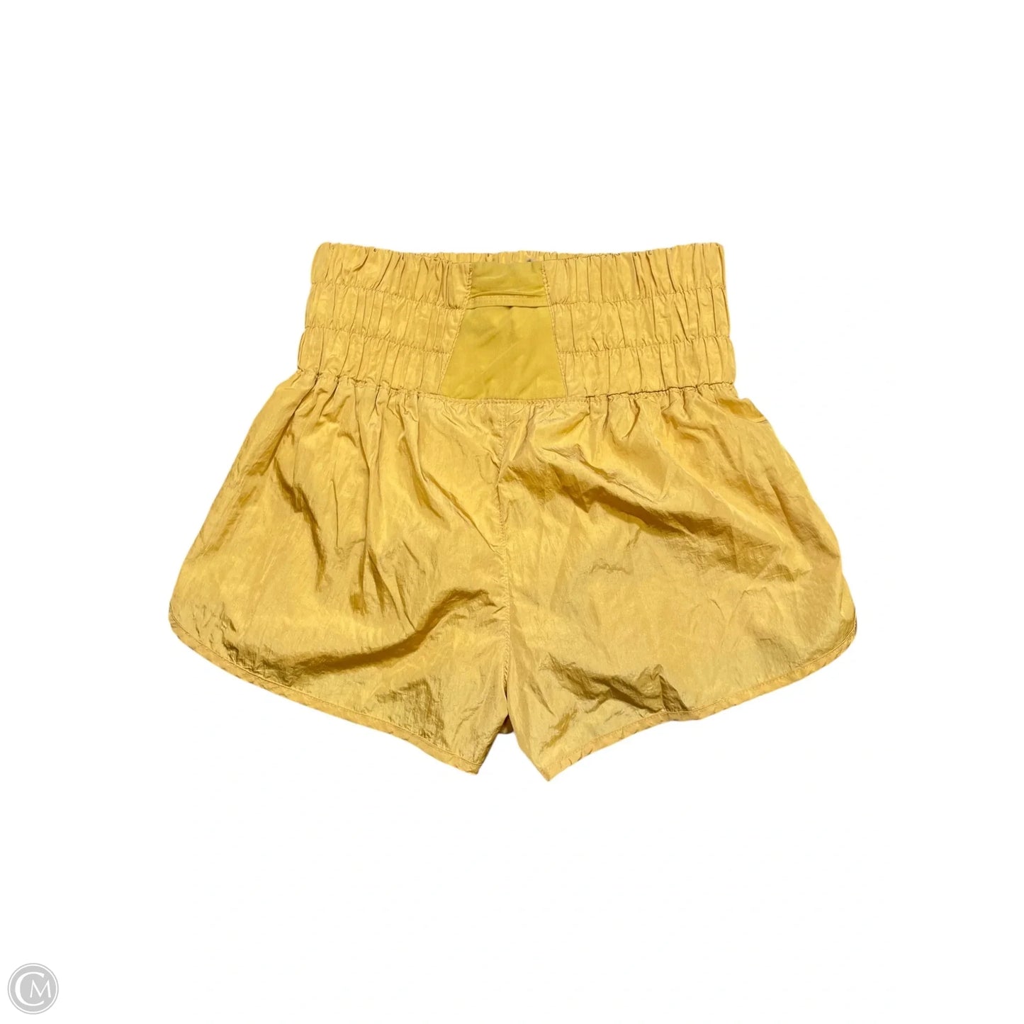 Athletic Shorts By Free People  In Yellow, Size: S