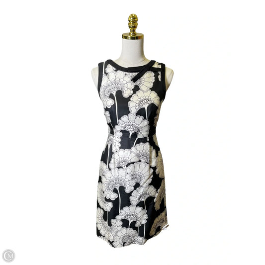 Dress Designer By Kate Spade In Black & White, Size: 0
