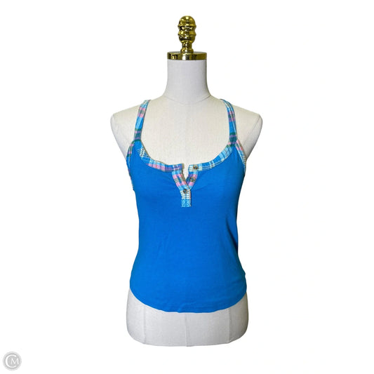 Top Sleeveless By Pilcro In Blue, Size: M