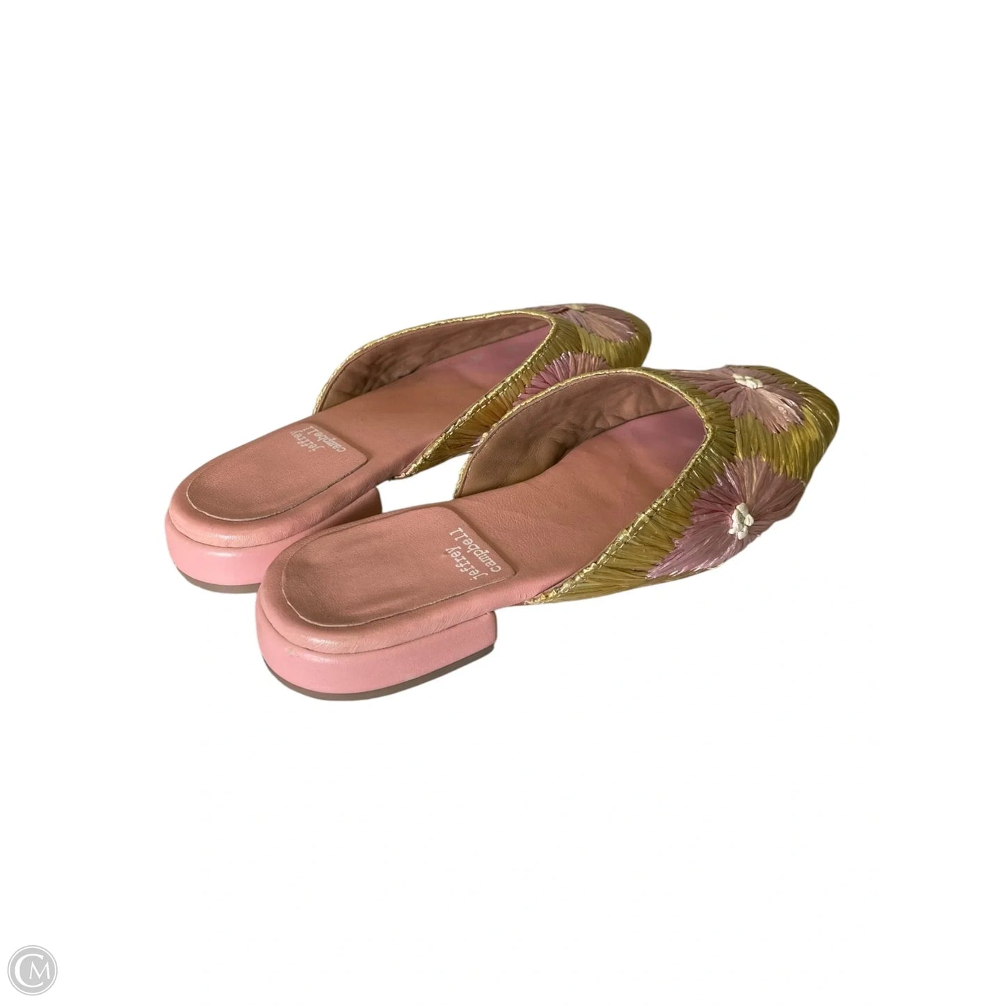 Shoes Flats By Jeffrey Campbell In Pink & Tan, Size: 8