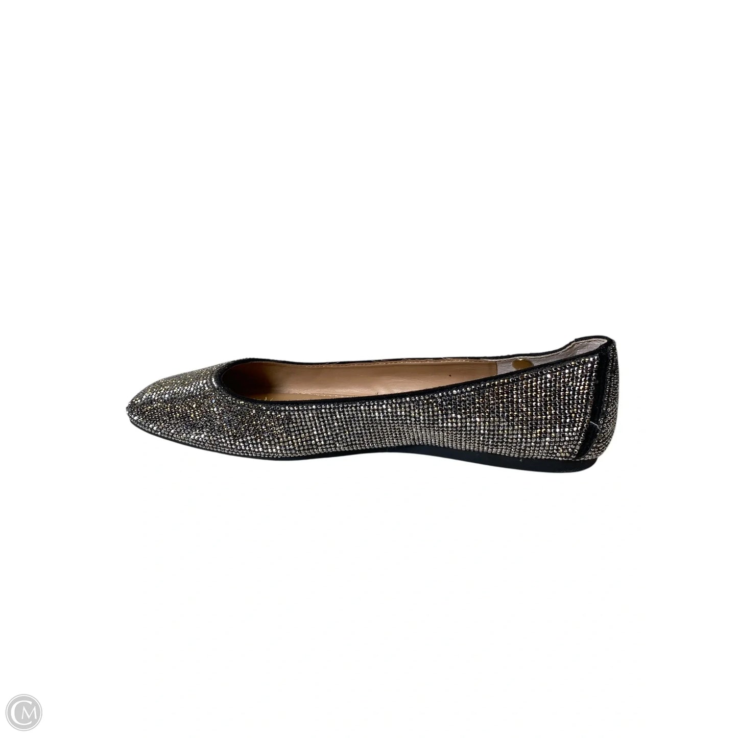 Shoes Flats By Inc In Silver, Size: 7