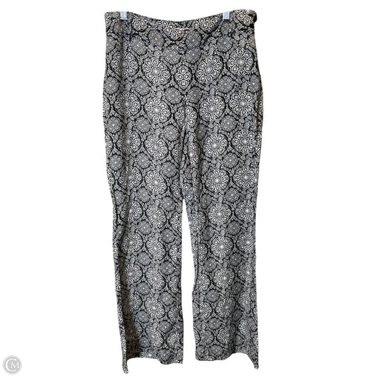 Pants Lounge By White House Black Market In Black & White, Size: 6