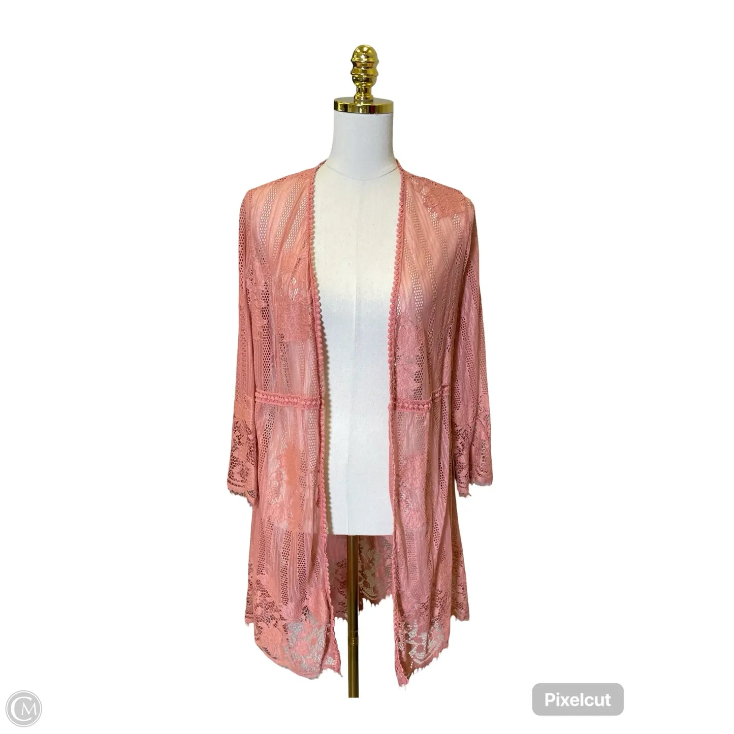 Kimono By Miss Chievous In Peach, Size: M