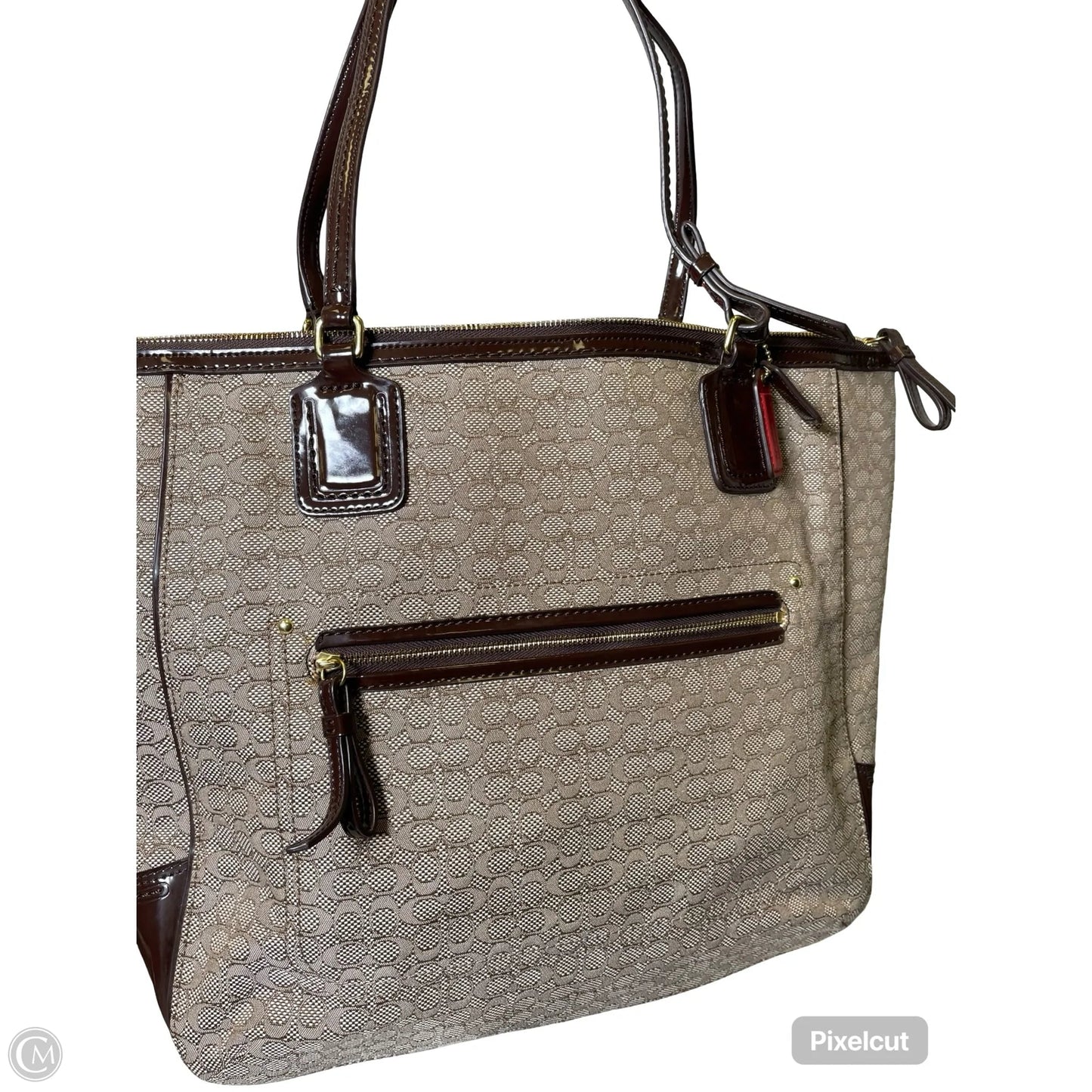 Handbag Designer By Coach, Size: Medium