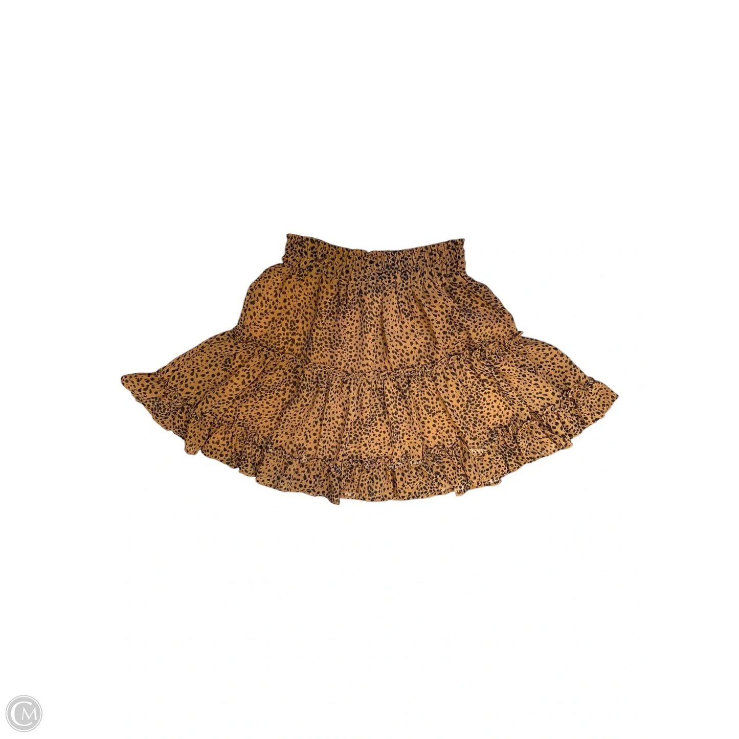 Skirt Mini & Short By Newbury Kustom In Animal Print, Size: M