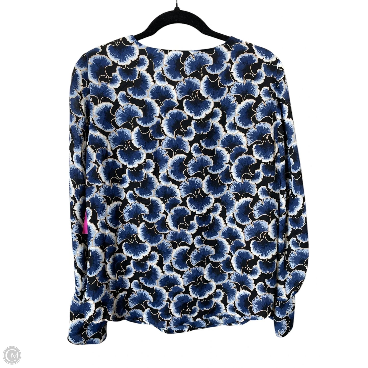 Top Long Sleeve By White House Black Market In Floral Print, Size: S