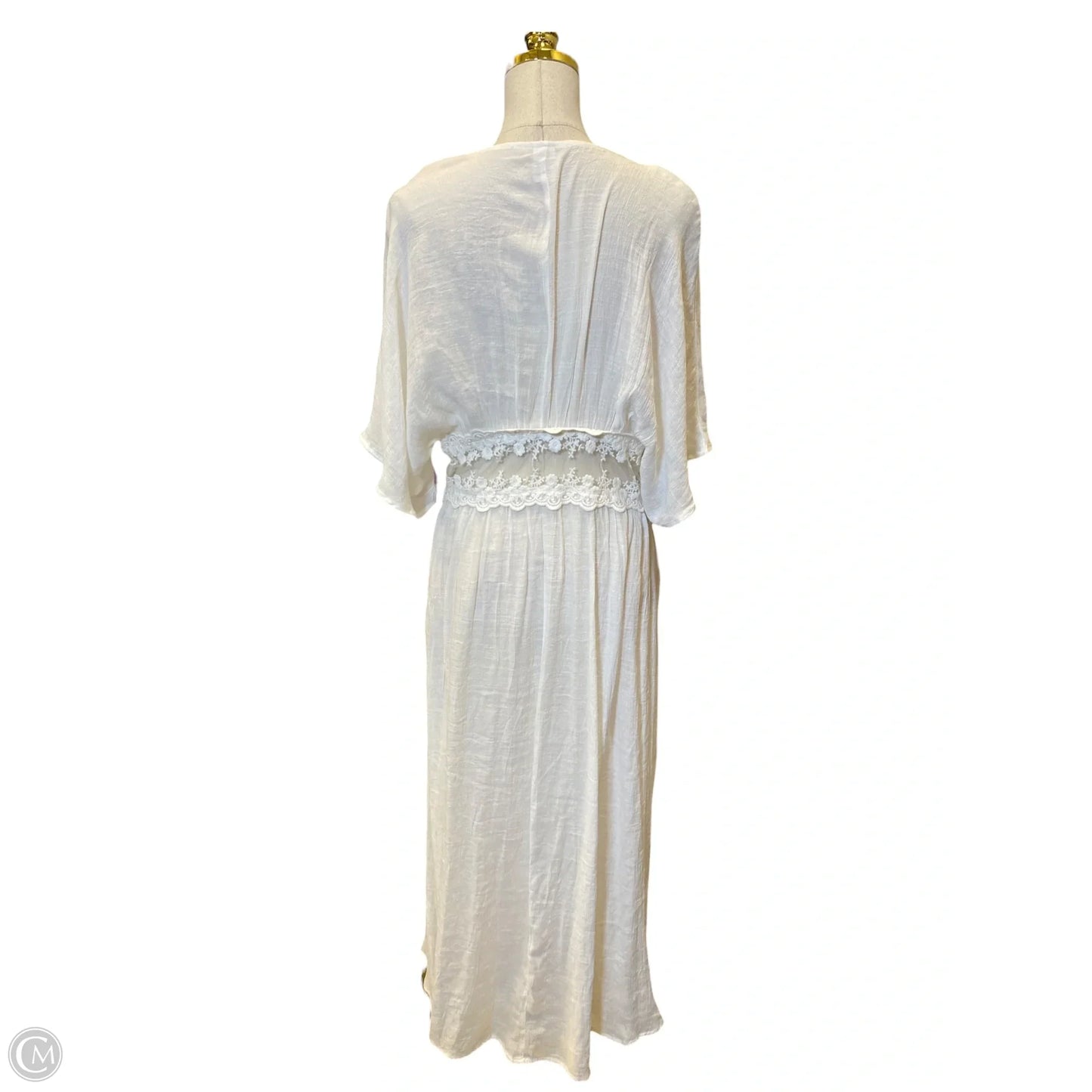 Swimwear Cover-up By Fashion Nova In White, Size: L