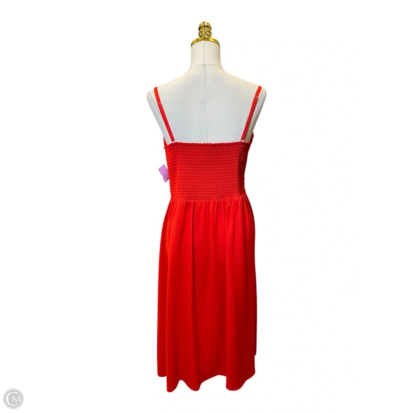 Dress Casual Midi By Kensie In Red, Size: Xl