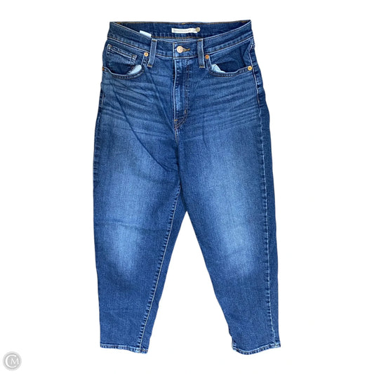 Jeans Skinny By Levis In Blue Denim, Size: 6