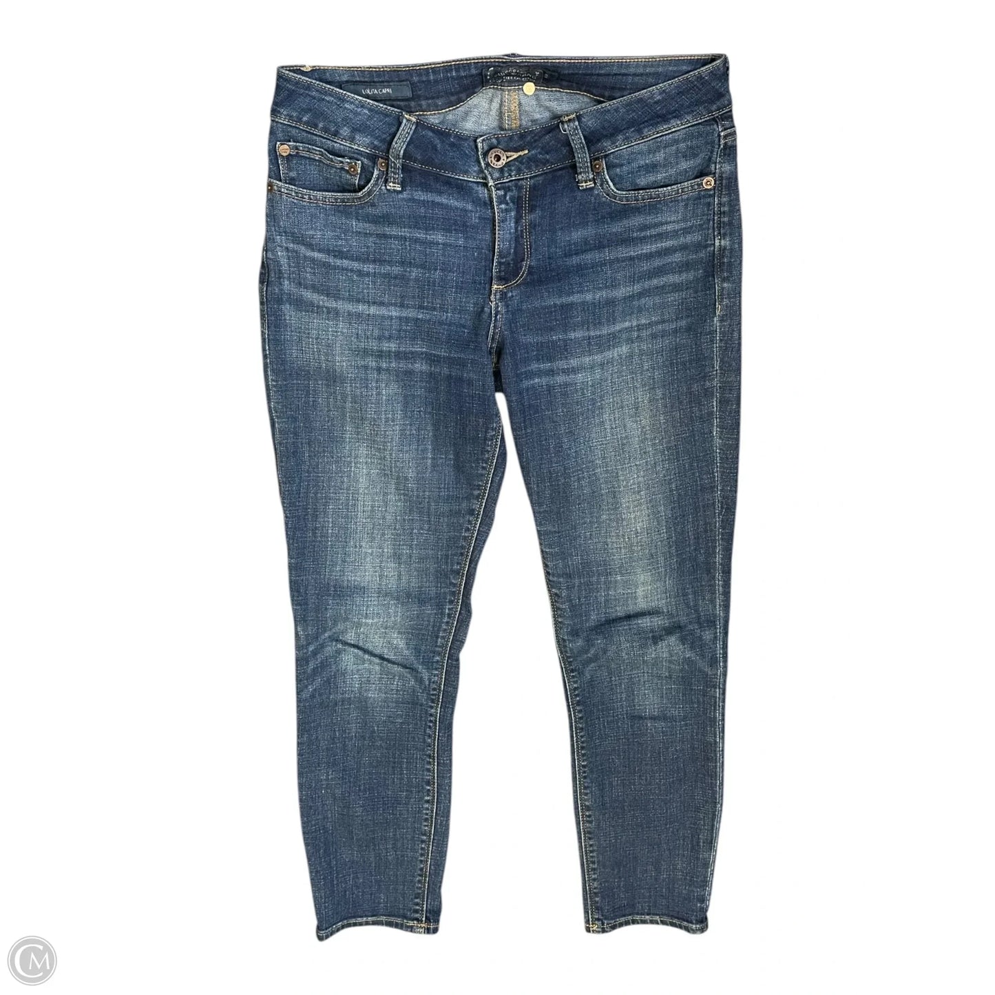 Jeans Skinny By Lucky Brand In Blue Denim, Size: 6