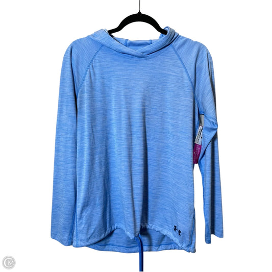 Athletic Jacket By Under Armour In Blue, Size: S