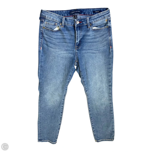 Jeans Skinny By Tommy Hilfiger In Blue Denim, Size: 10