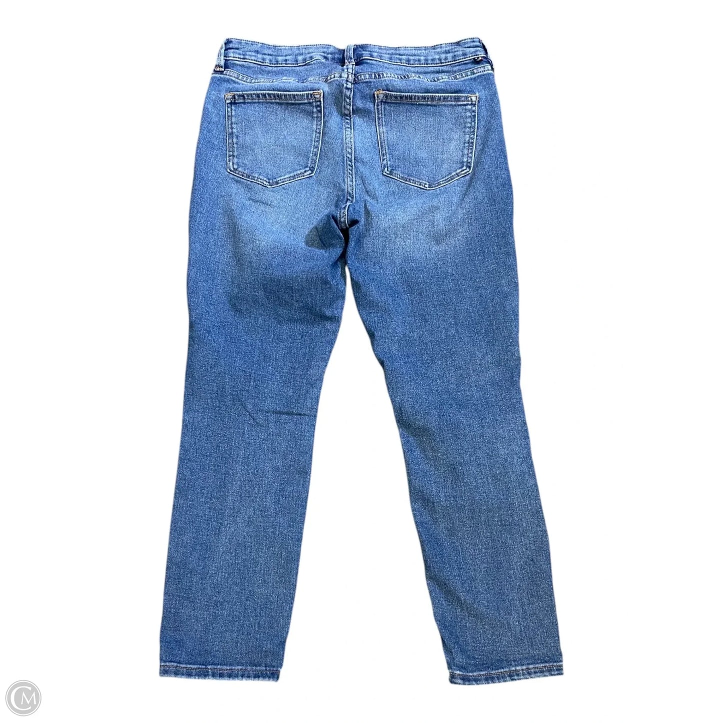 Jeans Skinny By Tommy Hilfiger In Blue Denim, Size: 10