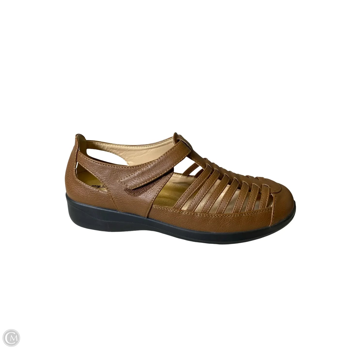 Shoes Flats By Easy Street In Brown, Size: 9