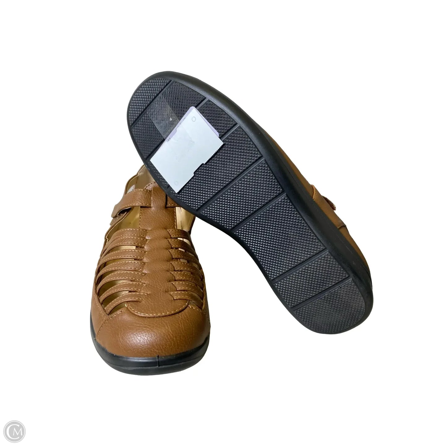 Shoes Flats By Easy Street In Brown, Size: 9