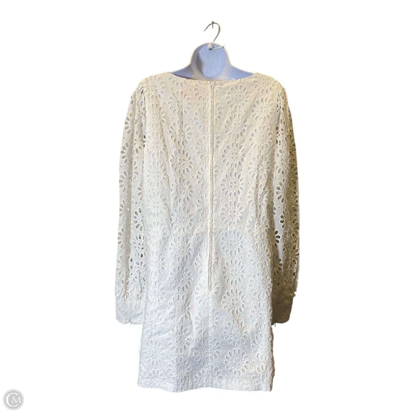 Dress Designer By Lilly Pulitzer In White, Size: L