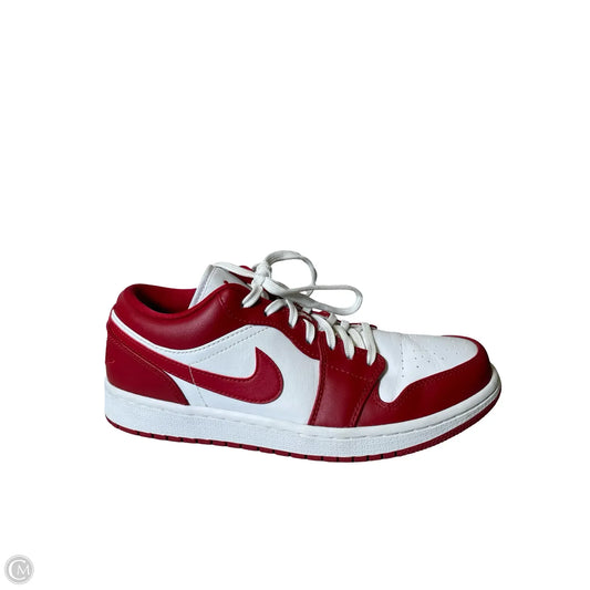 Shoes Athletic By Nike In Red & White, Size: 9.5