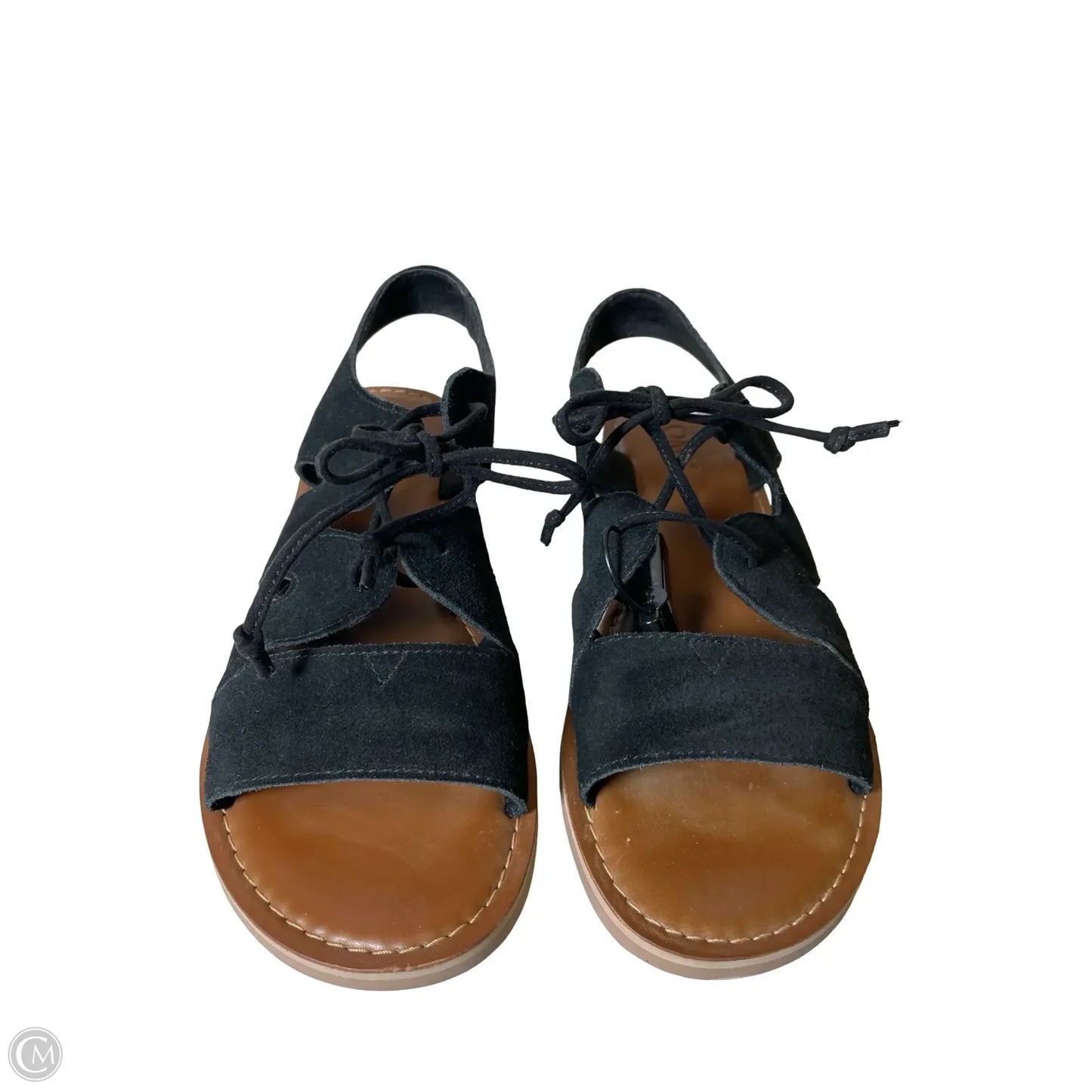 Sandals Flats By Toms In Black, Size: 8