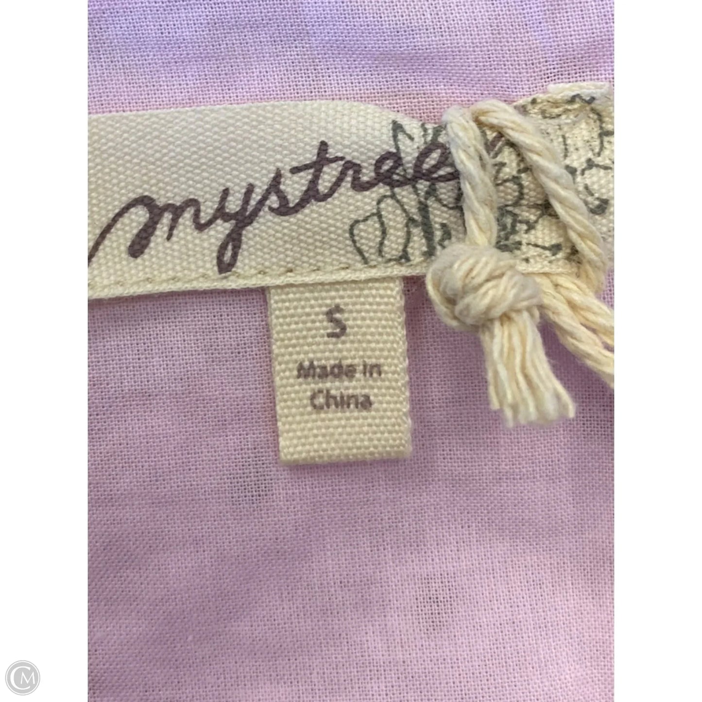 Top Long Sleeve By Mystree In Purple, Size: S