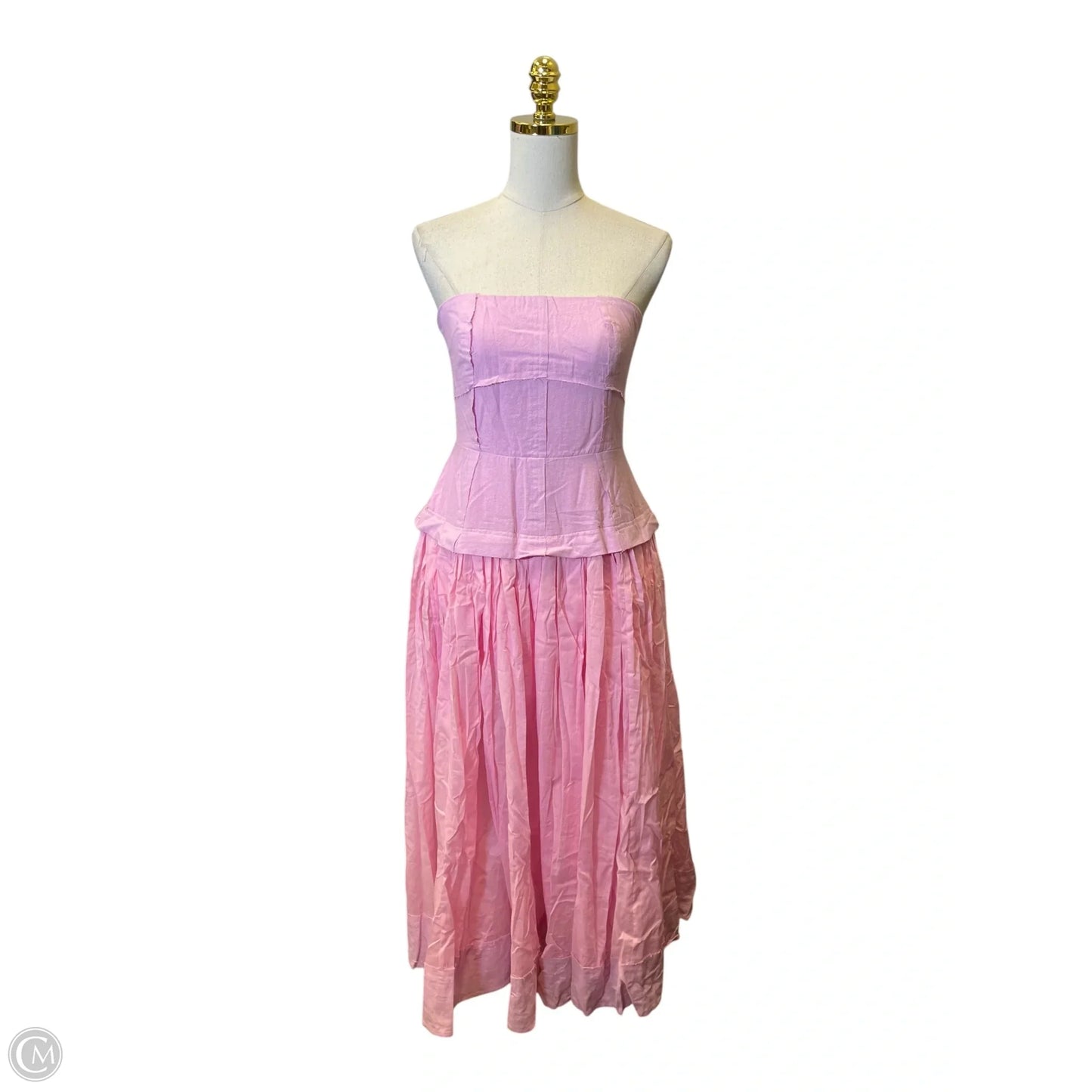 Dress Casual Midi By Hyfve In Pink, Size: M