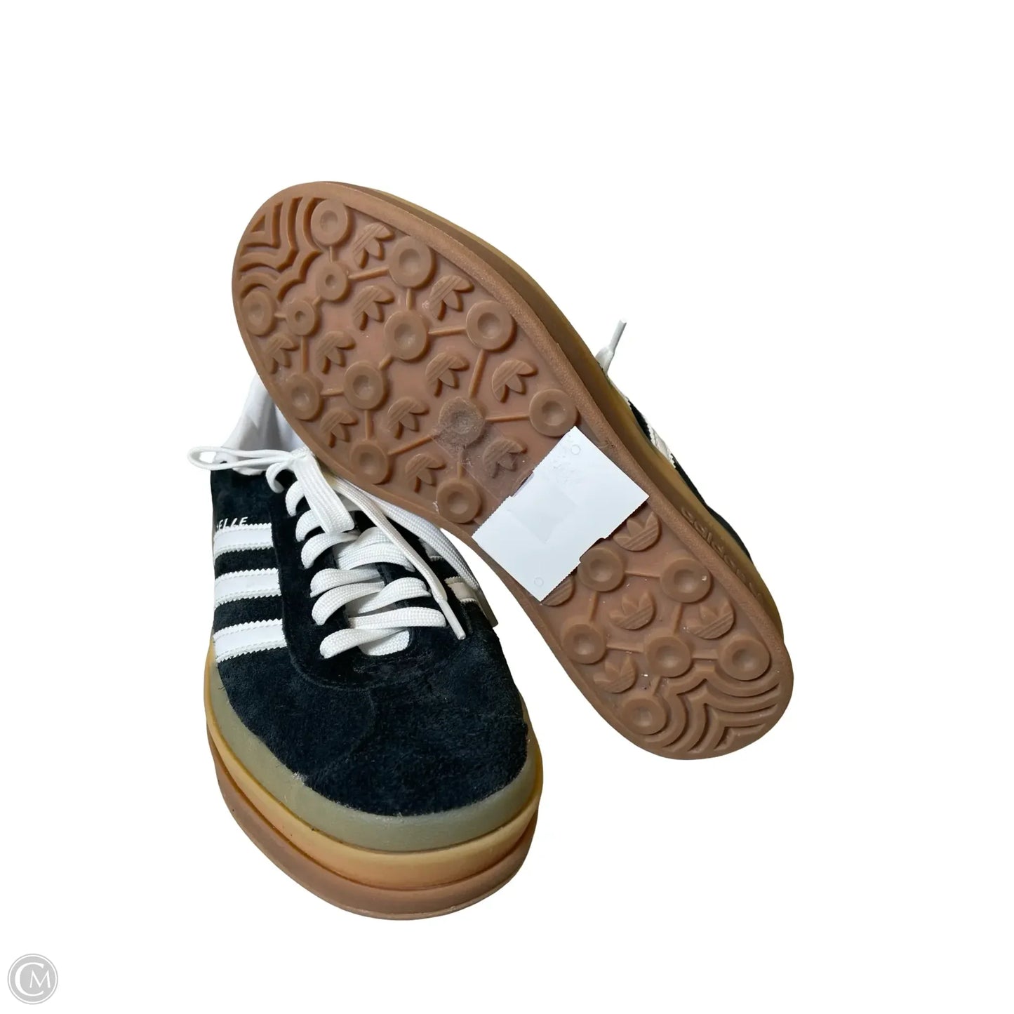 Shoes Heels Platform By Adidas In Black & White, Size: 7.5