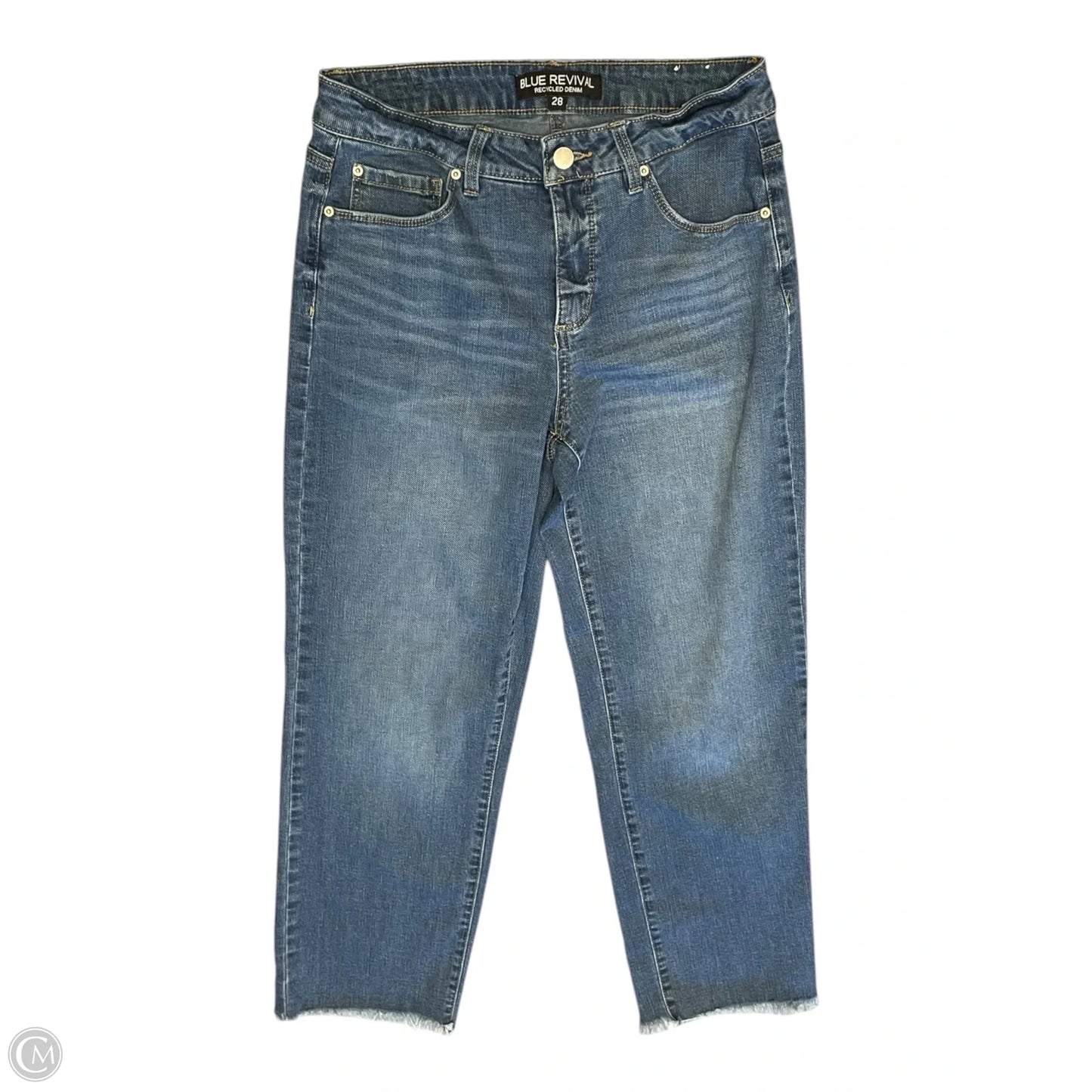 Jeans Straight By Clothes Mentor In Blue Denim, Size: 6