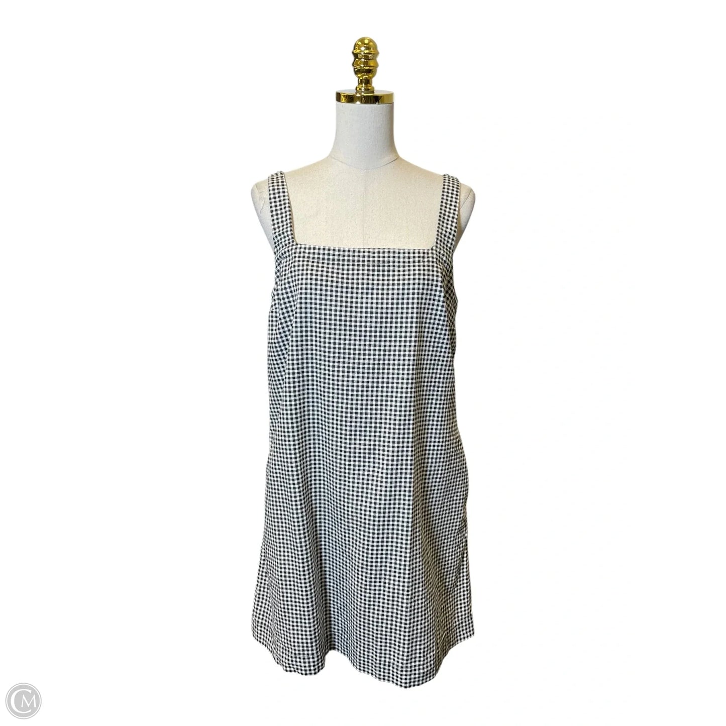 Dress Casual Short By A New Day In Checkered Pattern, Size: M