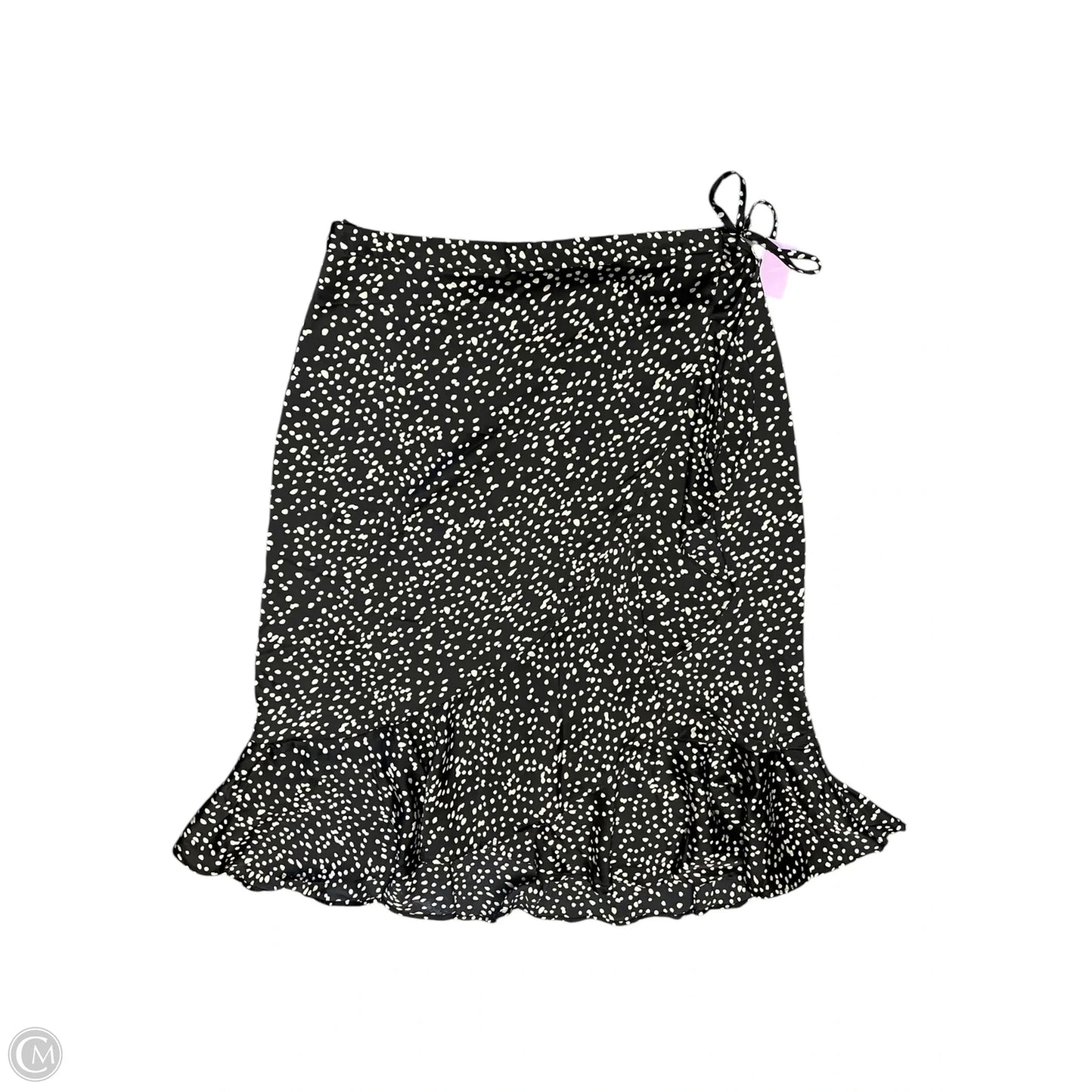 Skirt Maxi By Grace In Black & Cream, Size: L