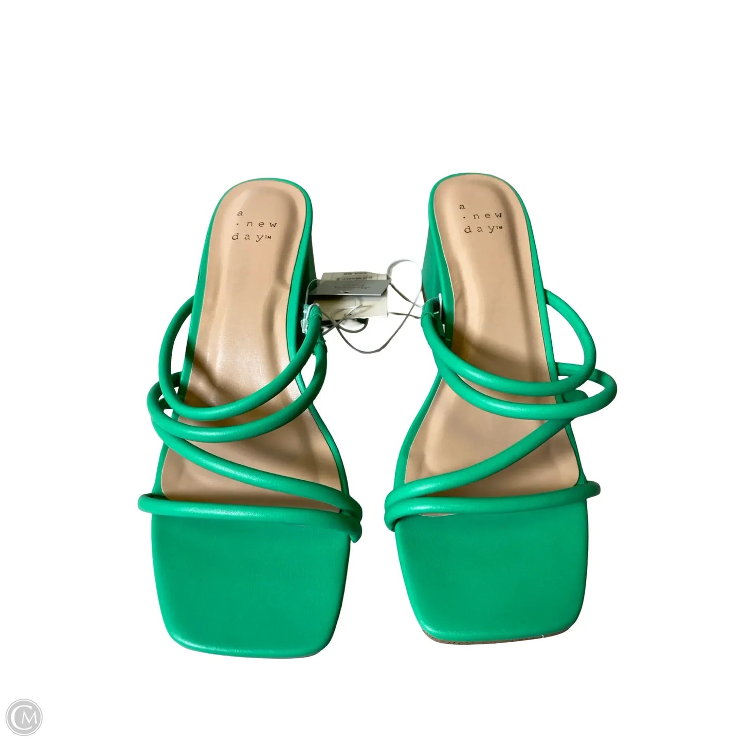 Shoes Heels Block By A New Day In Green, Size: 6.5