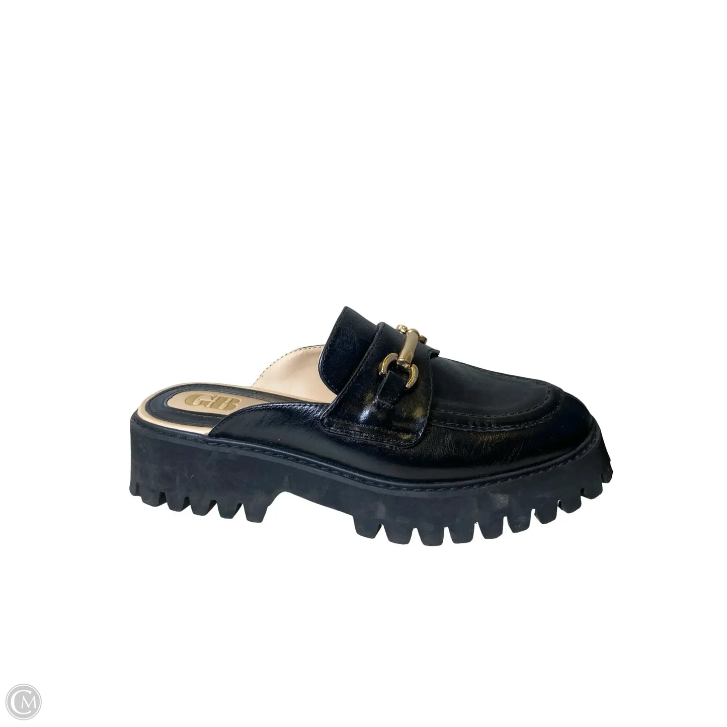 Shoes Heels Platform By Gb In Black, Size: 7.5