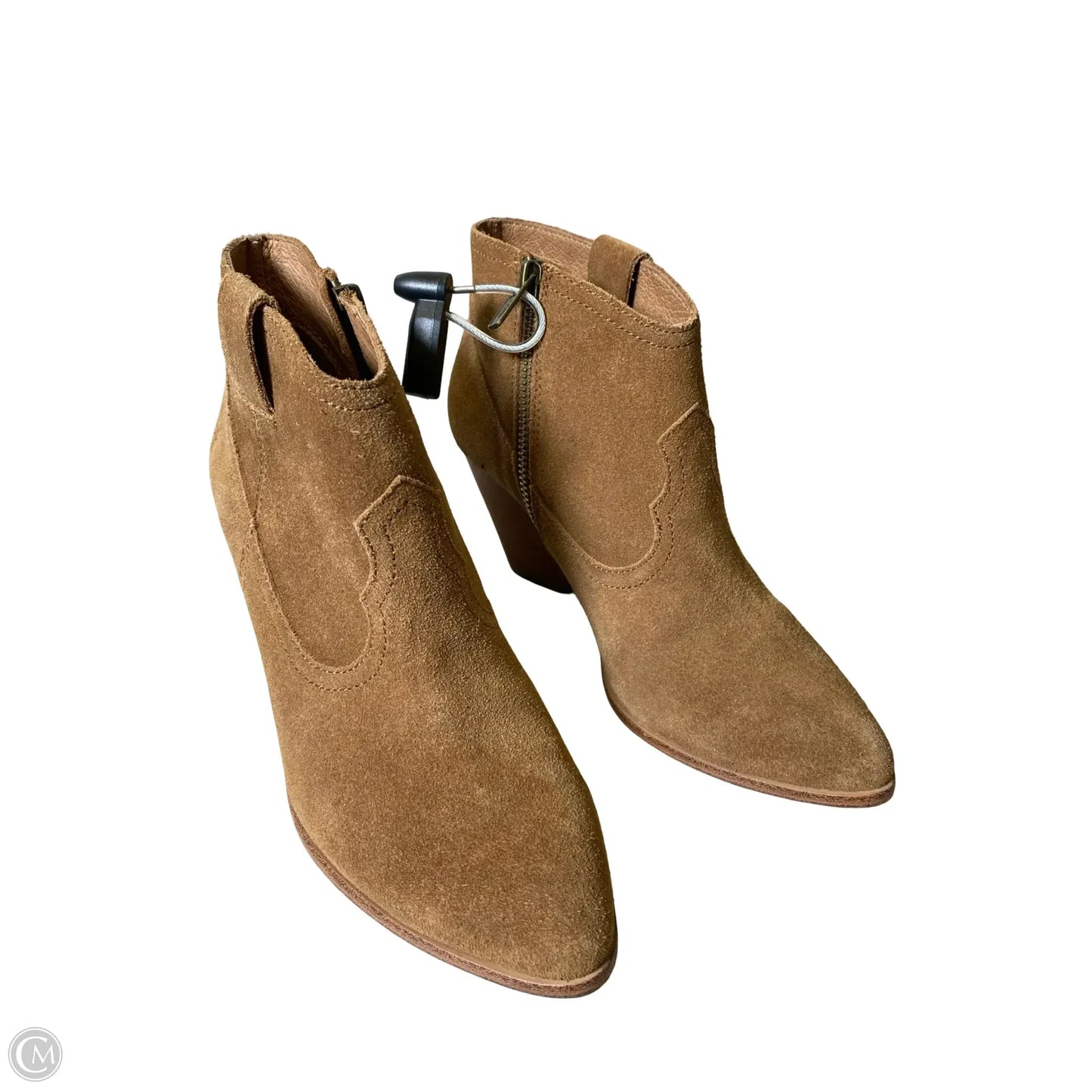 Boots Designer By Frye In Brown, Size: 6.5