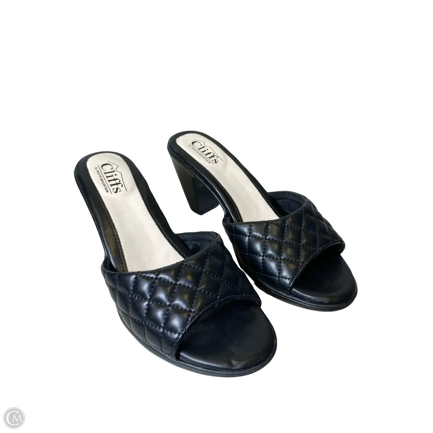 Shoes Heels Block By Cliffs By White Mountain In Black, Size: 6.5