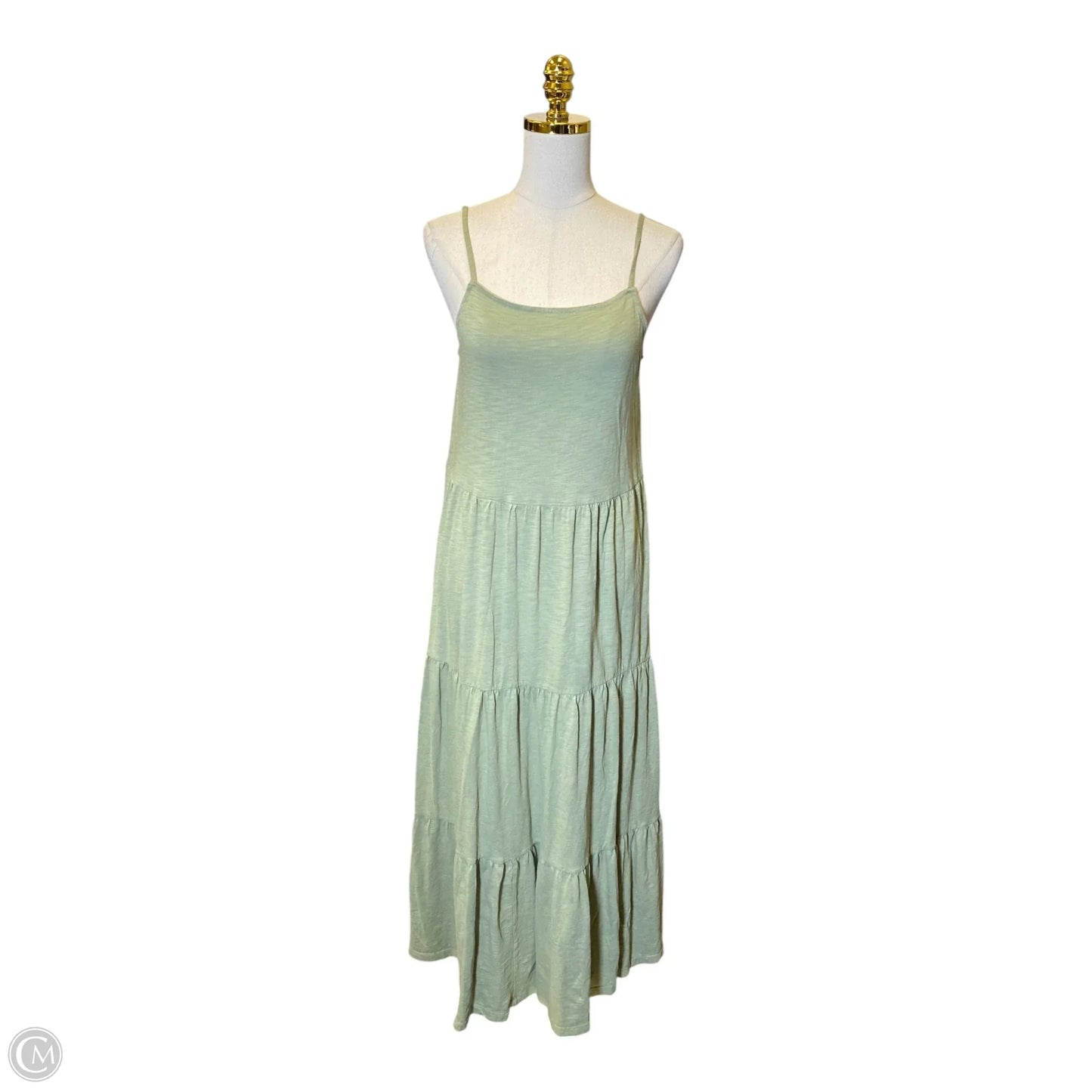 Dress Casual Maxi By Gap In Green, Size: M