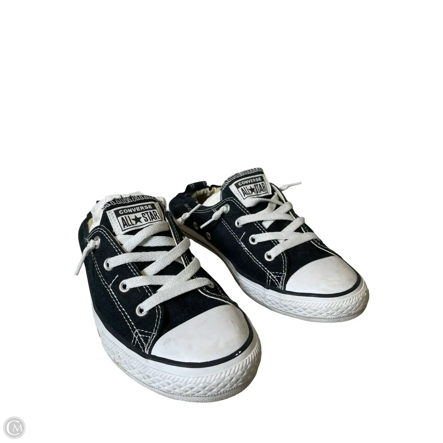 Shoes Flats By Converse In Black & White, Size: 6
