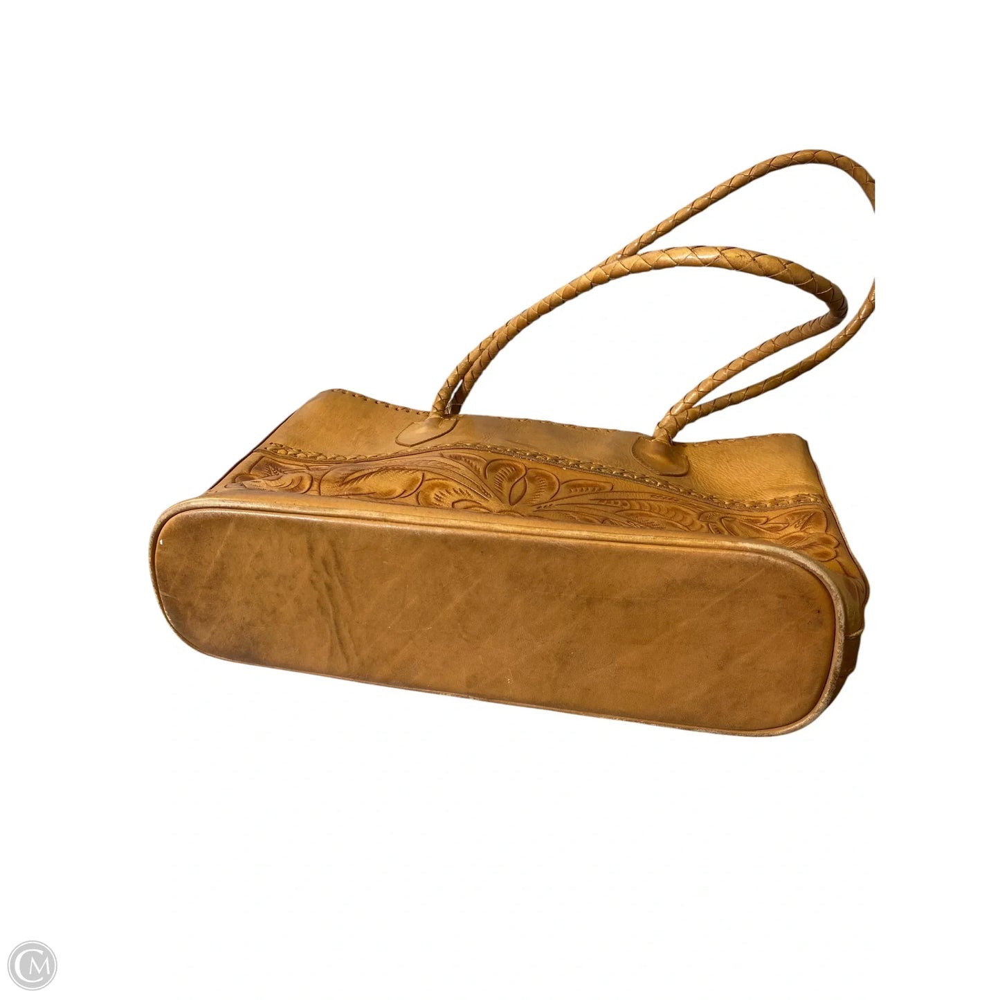 Handbag Leather By Clothes Mentor, Size: Large
