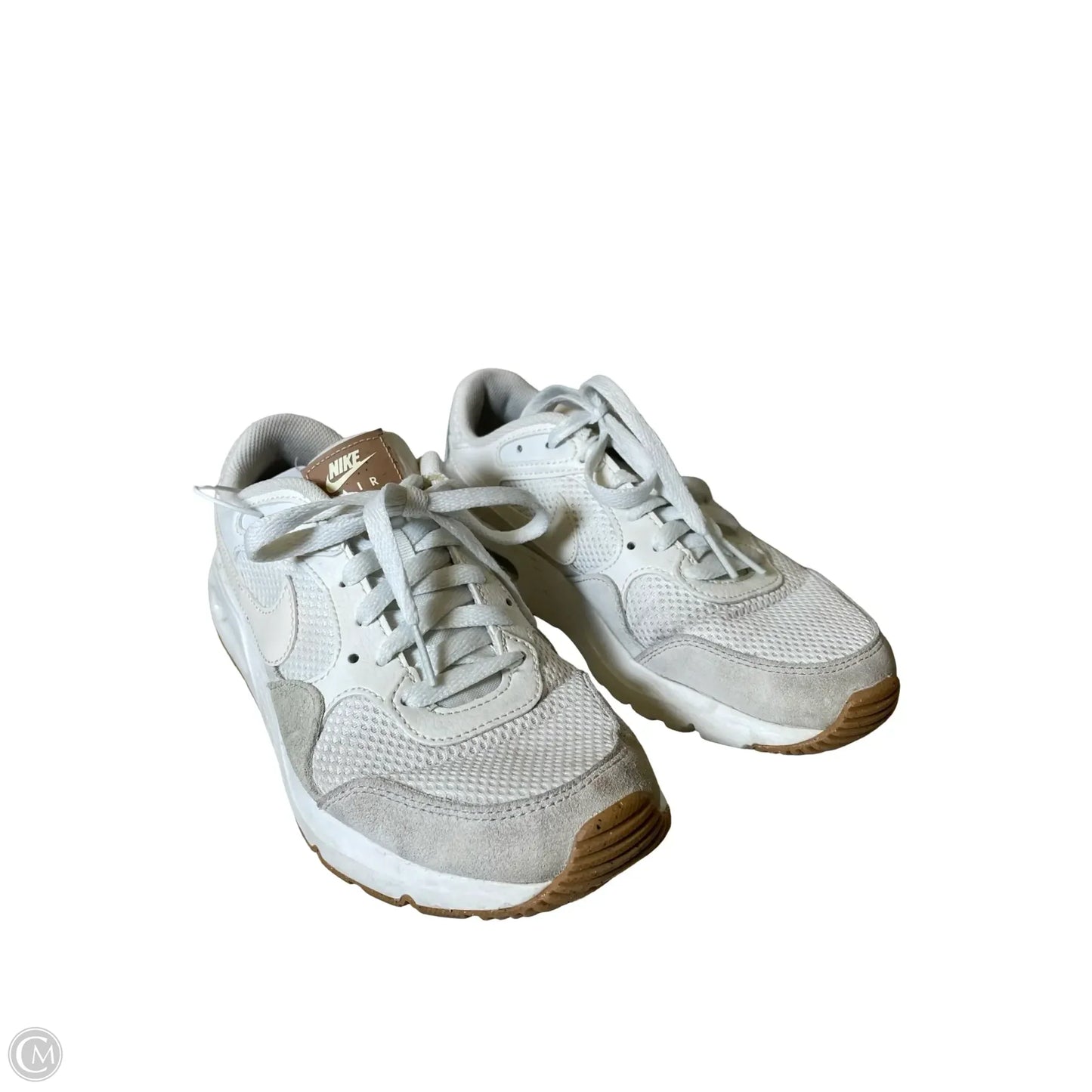 Shoes Athletic By Nike In Grey & White, Size: 7.5