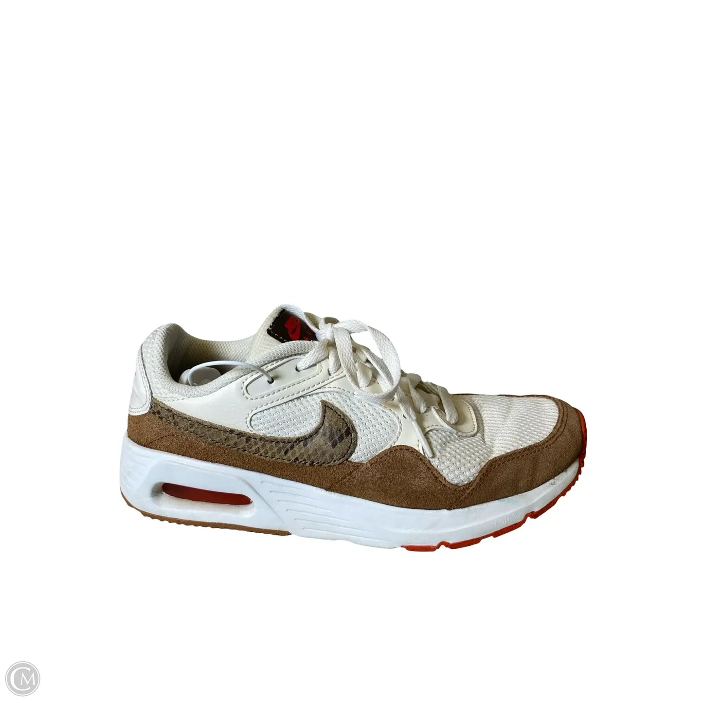 Shoes Athletic By Nike In Brown & Cream, Size: 7.5