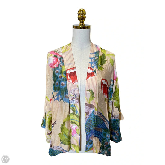 Kimono By Clothes Mentor In Multi-colored, Size: Osfm