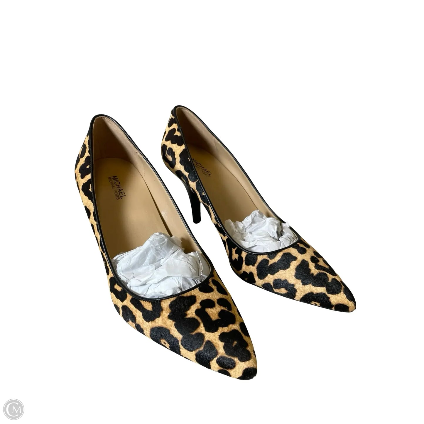 Shoes Heels Stiletto By Michael By Michael Kors In Animal Print, Size: 7.5