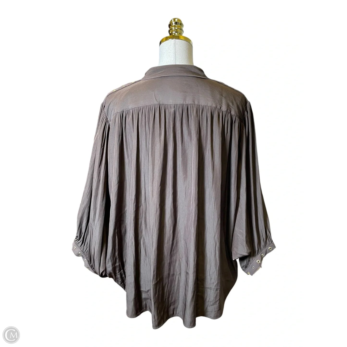 Top Short Sleeve By Chicos In Brown, Size: 2