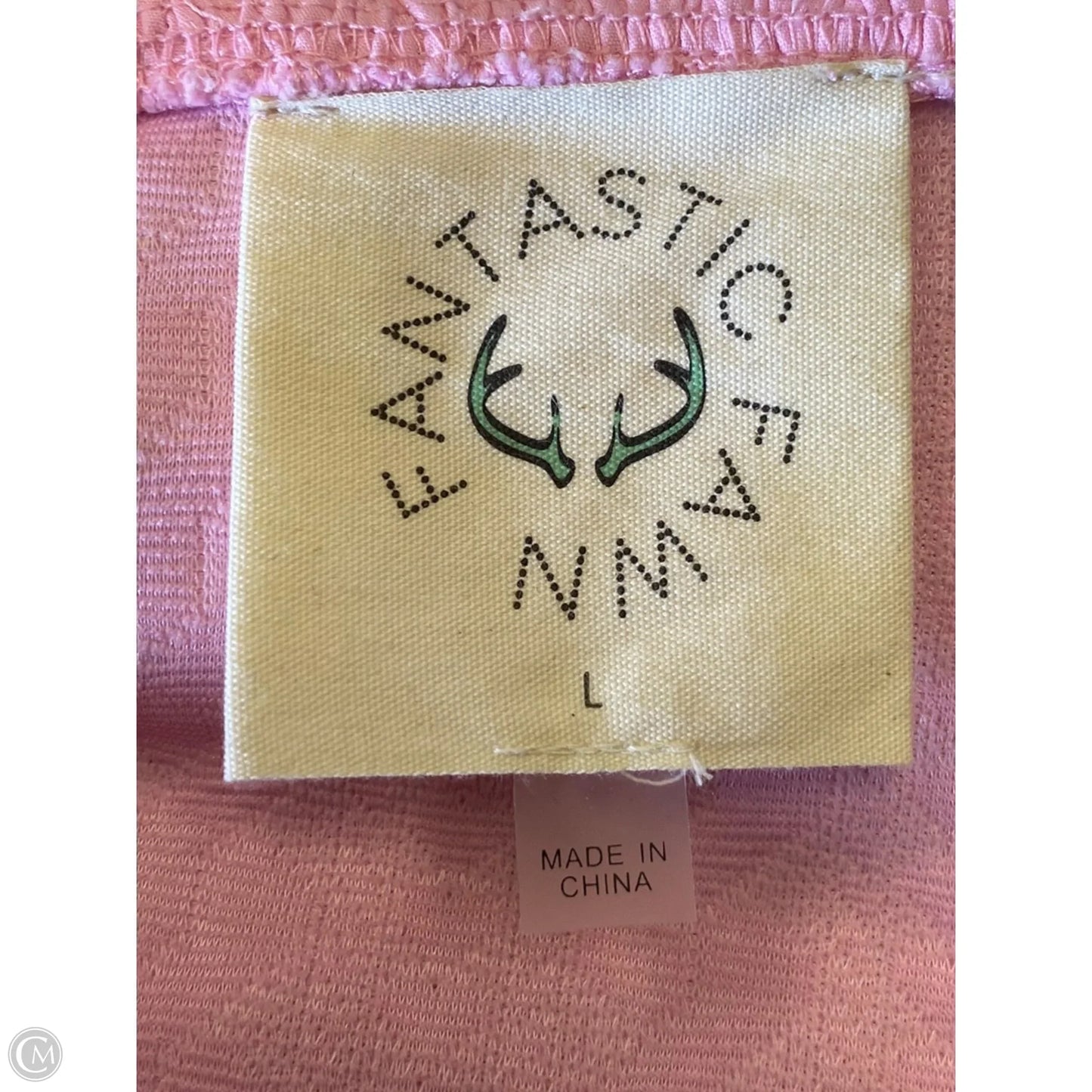 Dress Casual Midi By Fantastic Fawn In Pink, Size: L