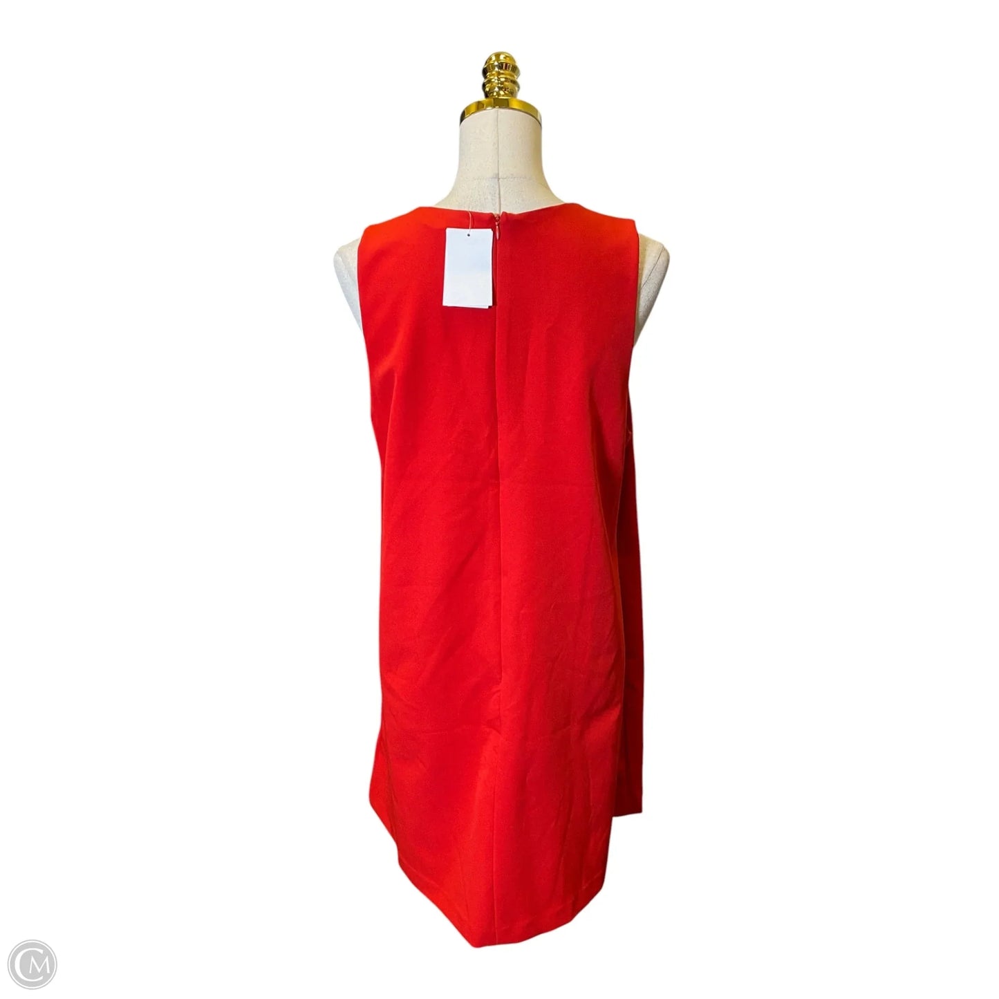 Dress Casual Midi By H&m In Red, Size: L