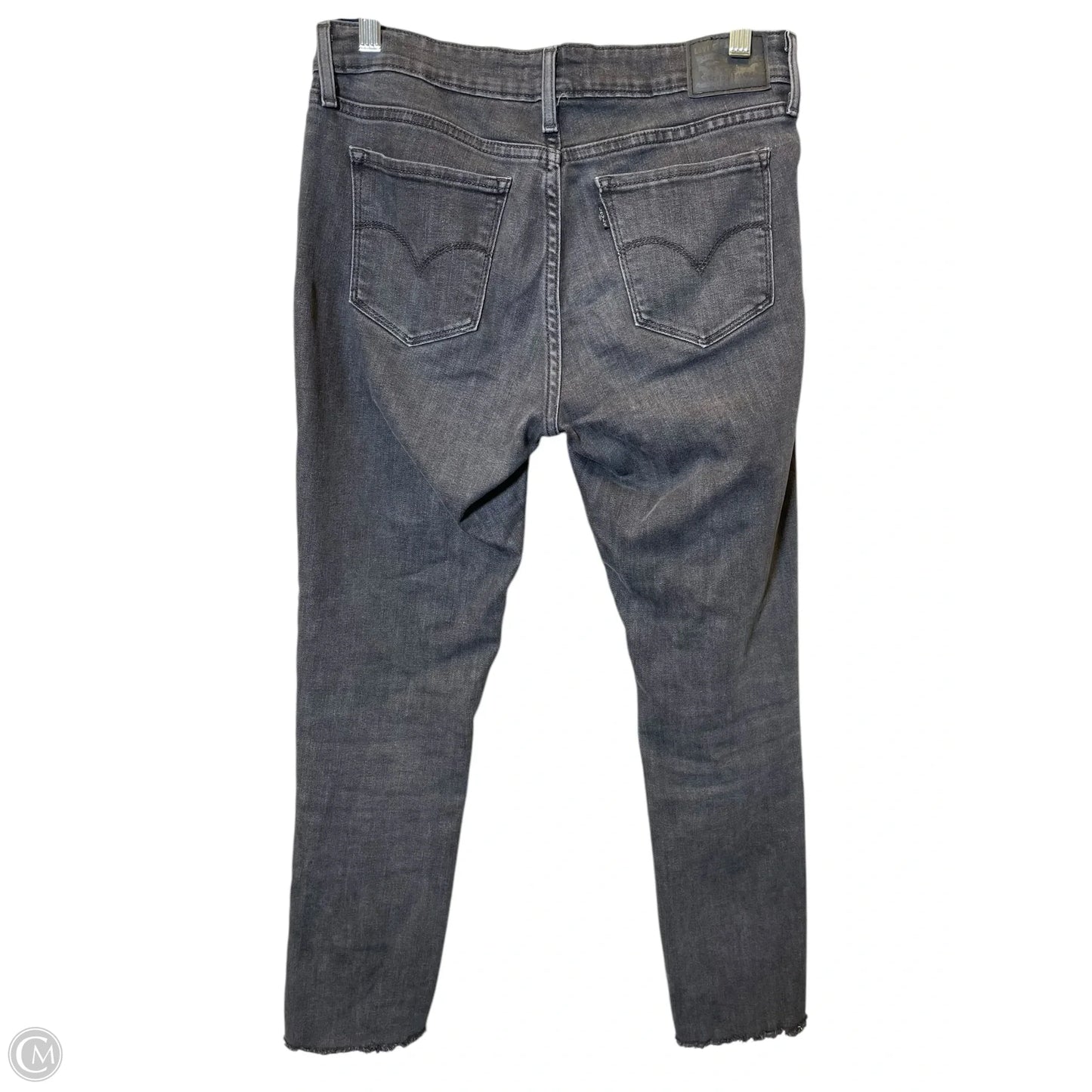 Jeans Straight By Levis In Black, Size: 10