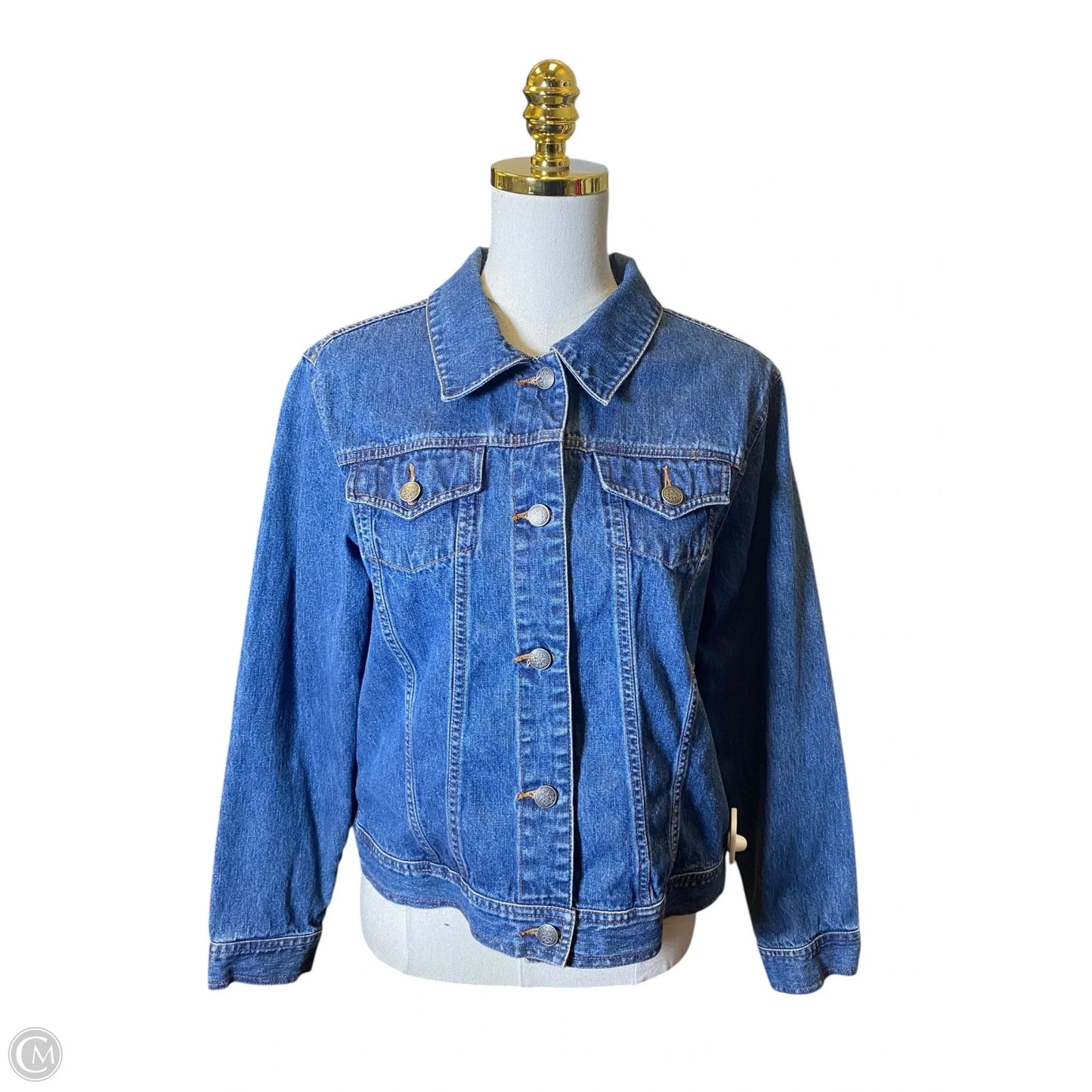 Jacket Denim By Sonoma In Blue Denim, Size: L