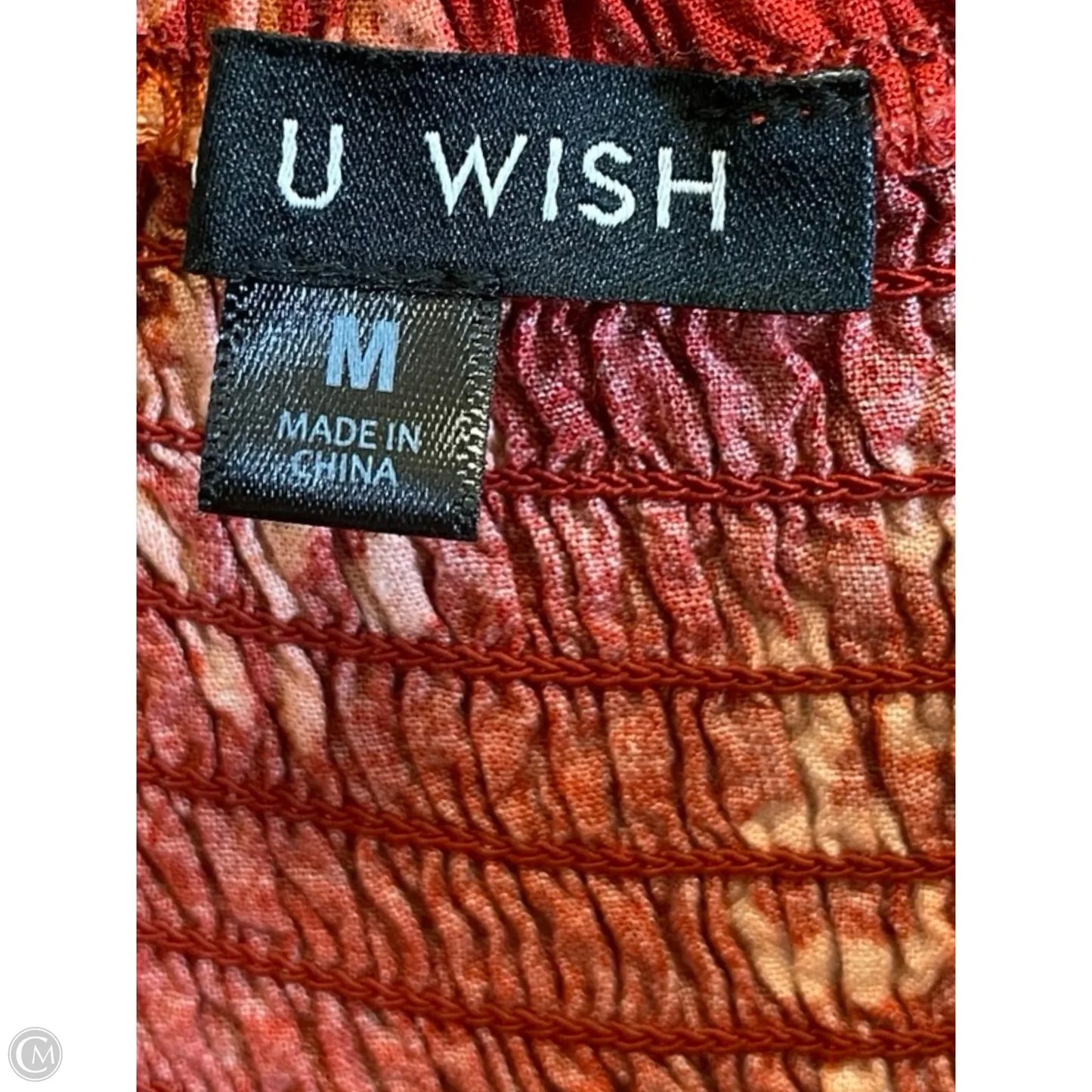 Dress Casual Midi By As U Wish In Orange, Size: M