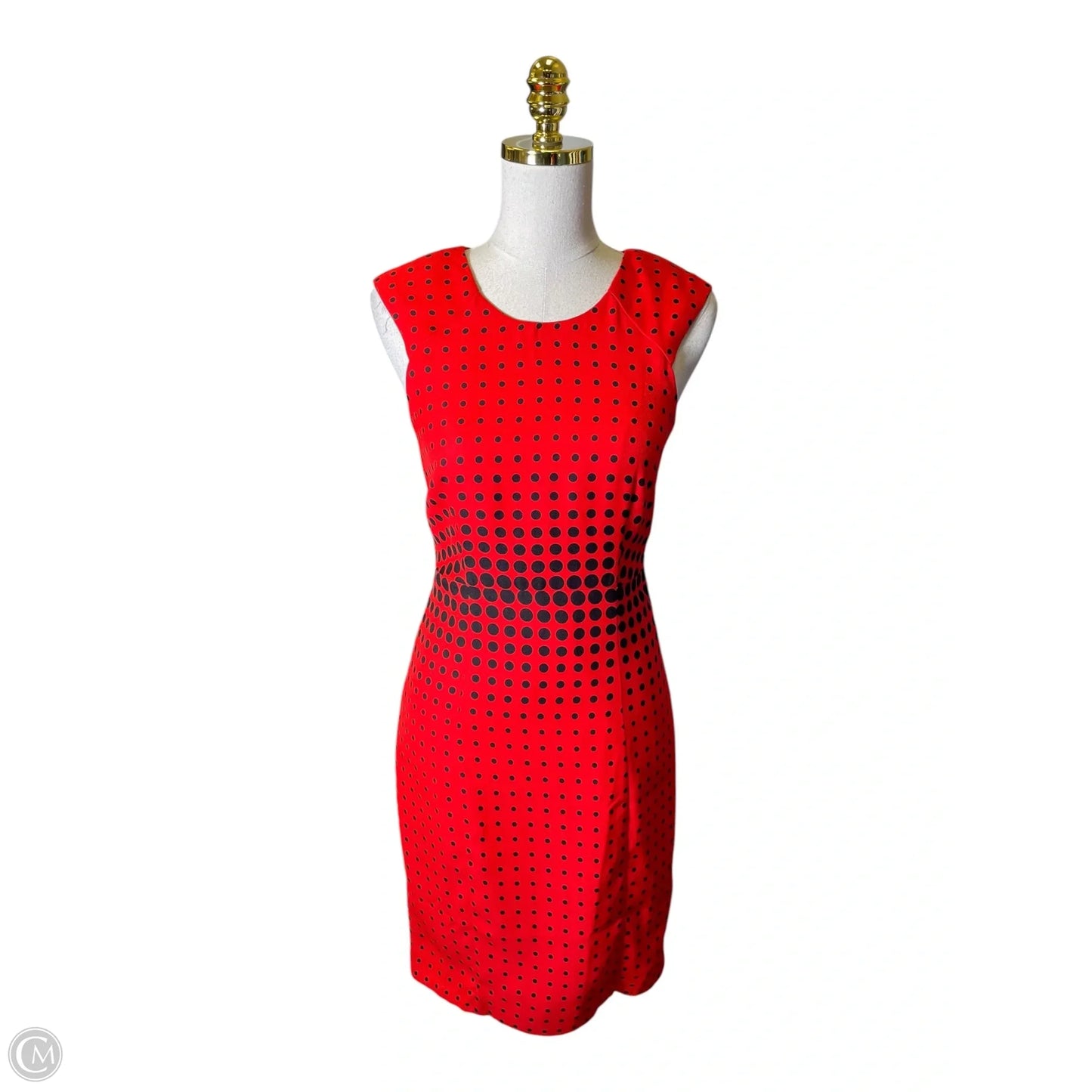 Dress Casual Midi By J. Crew In Polkadot Pattern, Size: 0