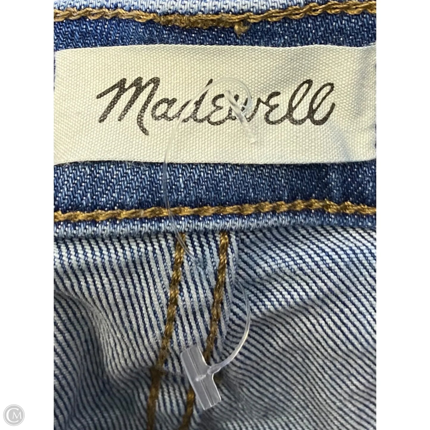 Shorts By Madewell In Blue Denim, Size: 12l