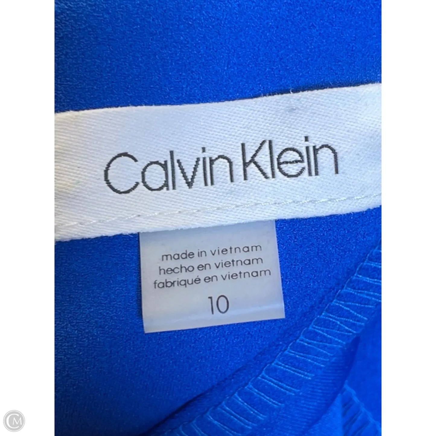 Jumpsuit By Calvin Klein In Blue, Size: L