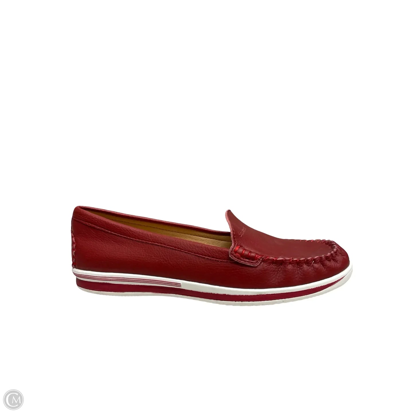 Shoes Flats By Clothes Mentor In Red, Size: 7.5